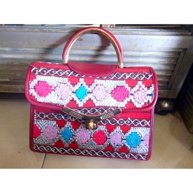 Tas jinjing tapis silver