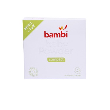 BAMBI Baby Powder Compact Refill 40gr