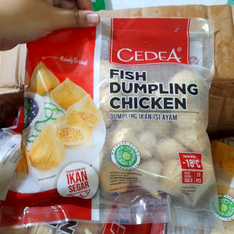 

Cedea Fish Dumpling Chicken Ayam 200g 500g