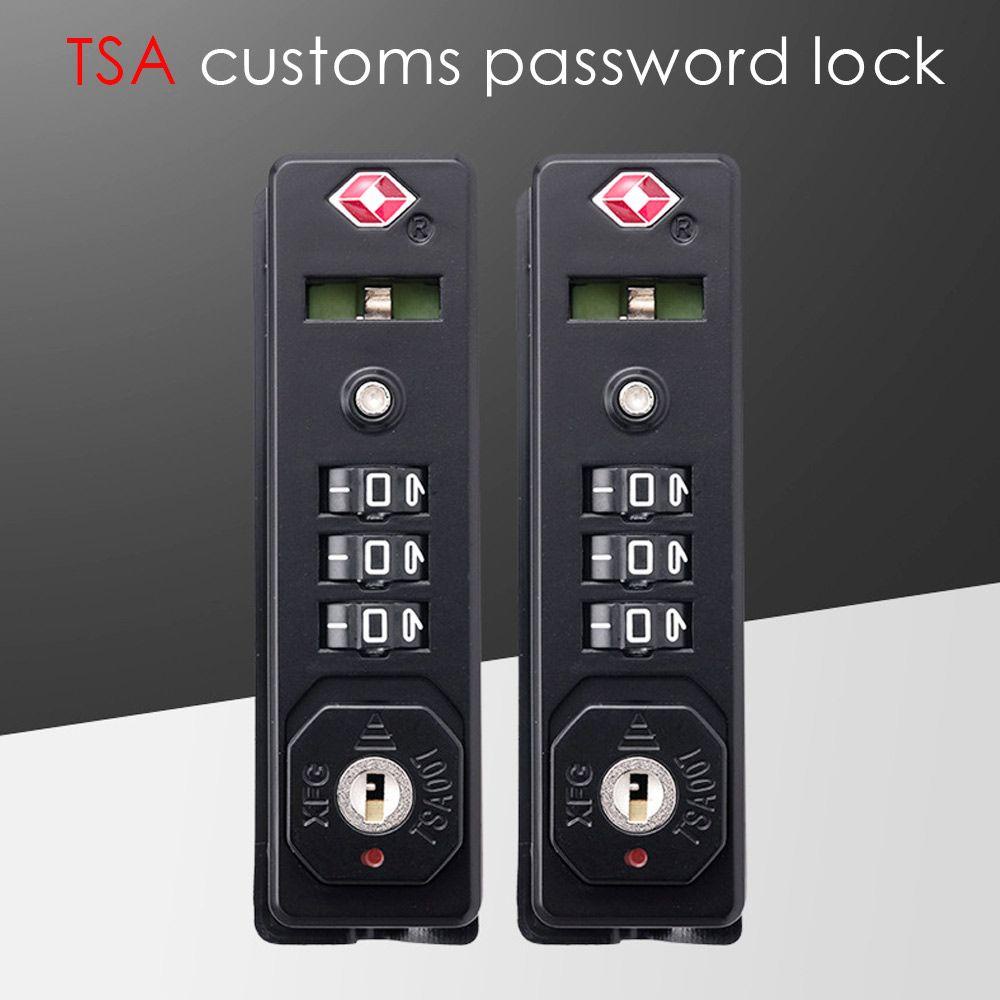 TOP Tsa Customs Lock Koper Portable Anti Maling Tahan Cuaca Aman Code Lock