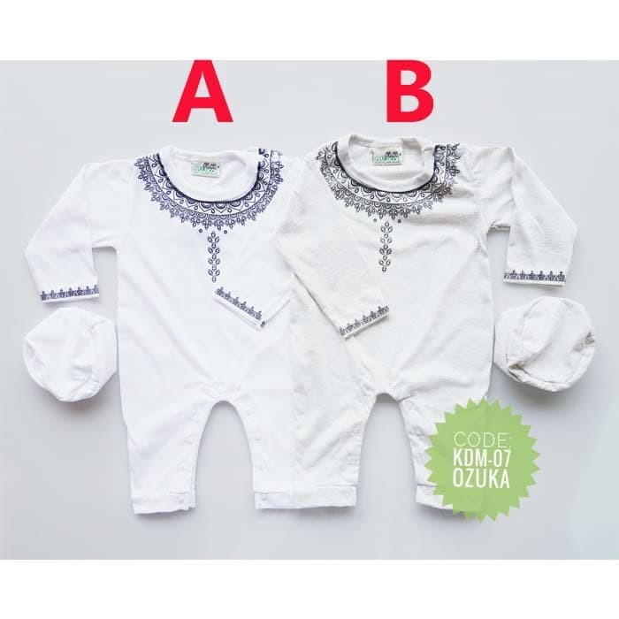  Jumpsuit  Koko Bayi  Baju  Koko Bayi  Sablon Tangan Panjang 