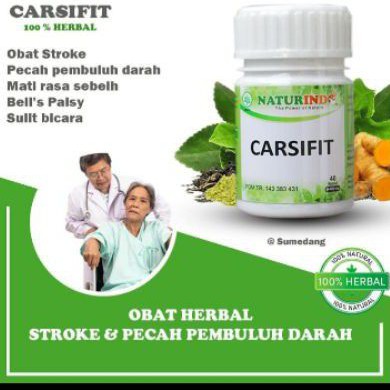 CARSIFIT Herbal Naturindo Fresh/Obat Herbal Sirkulasi Darah/ lemak jahat