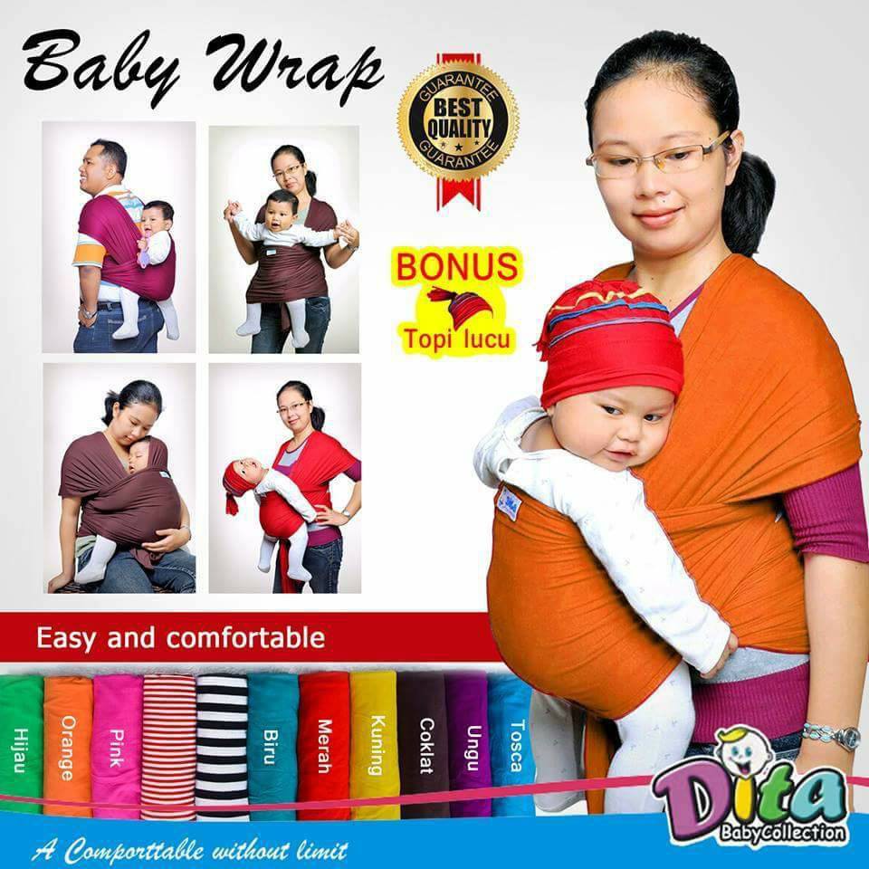 Promo gendongan Dita Baby Wrap murah