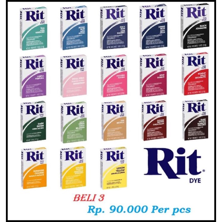 

Rit Dye Powder Beli 3 Lebih Murah