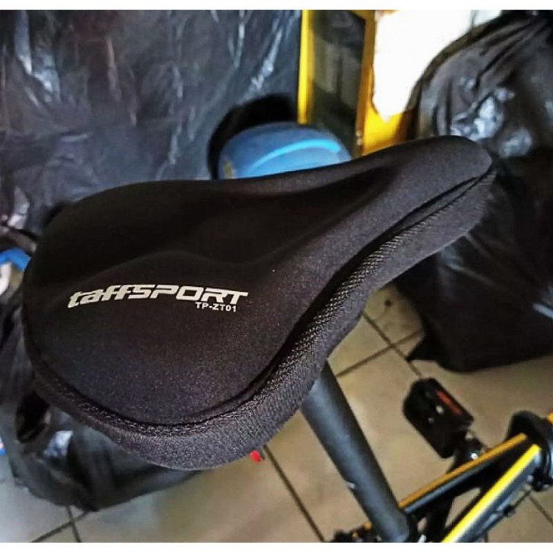 Taffsport Cover Sadel Sepeda 3D Silicon Gel Untuk Sepeda Gunung MTB