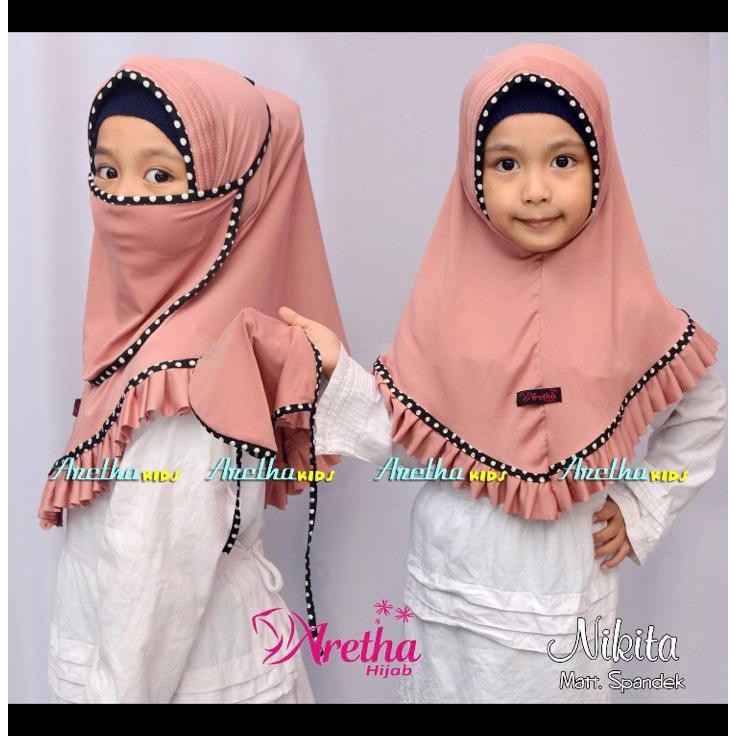 HIJAB ANAK NIKITA / CADAR QILLA KIDS ORI ARETHA