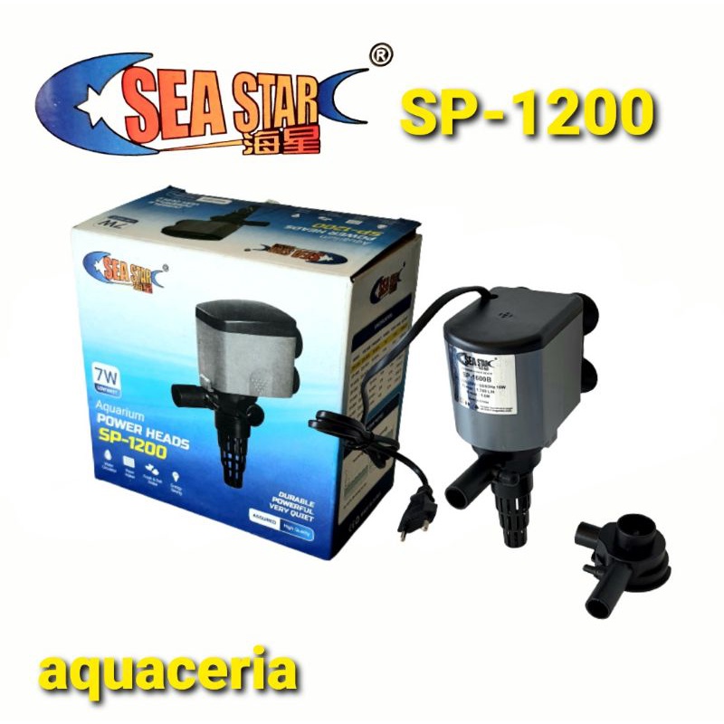 SEA STAR SP-1200 POMPA CELUP AQUARIUM MESIN CELUP AIR AQUARIUM POWER HEAD SP 1200