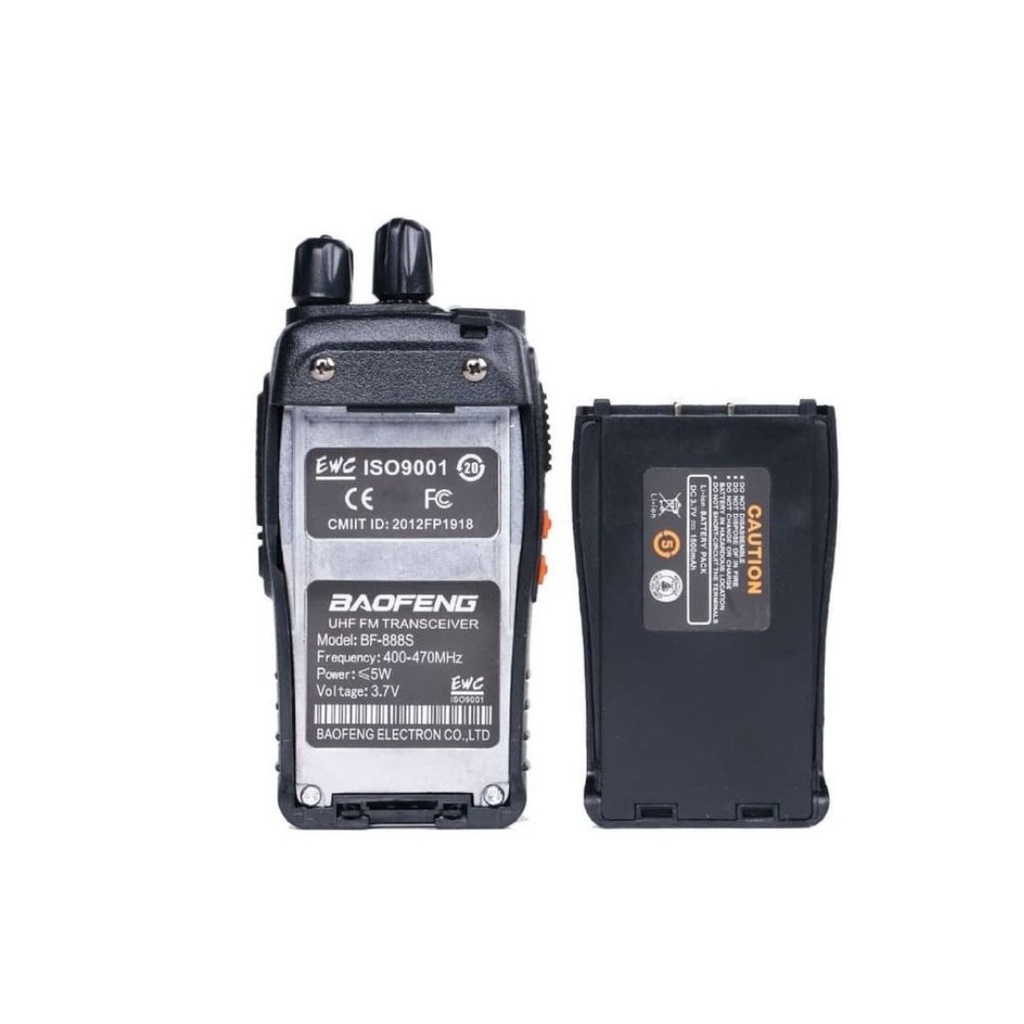 BAOFENG BF-888S  BF888S BF 888S UHF 400 WALKIE TALKIE SEPASANG