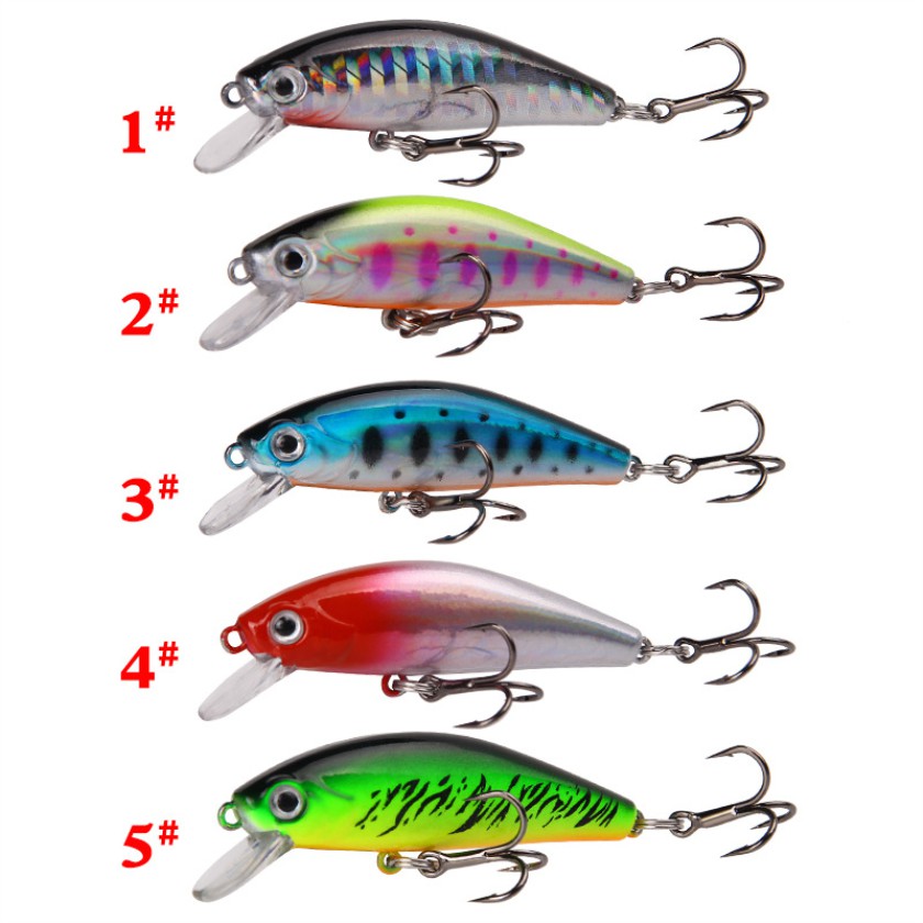 Shengyao 1Pcs New Sinking Minnow Umpan Pancing 6.7g 5.5cm Swimbait Fishing Lure Ikan Bass Bait Kail Tackle