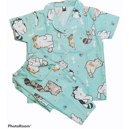 XAC PIYAMA BAJU TIDUR ANAK ANAK MOTIF BARU UMUR 1-12 TAHUN