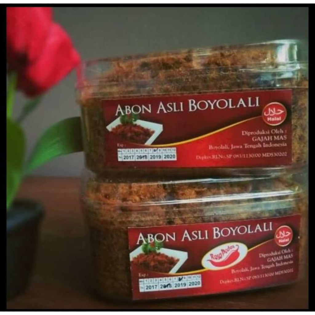 

abon asli Boyolali (sapi) rasa pedas dan manis
