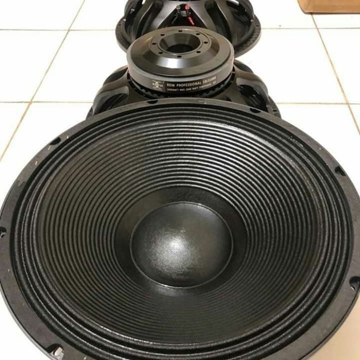 Speaker Komponen RDW 18LS1000  18 LS1000 18 INCH ORIGINAL RDW