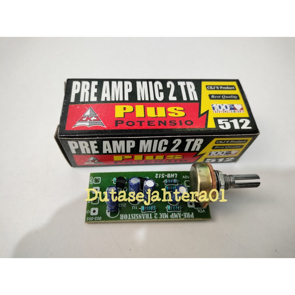 KIT PRE MIC 2 TRANSISTOR 521 CKJ DS