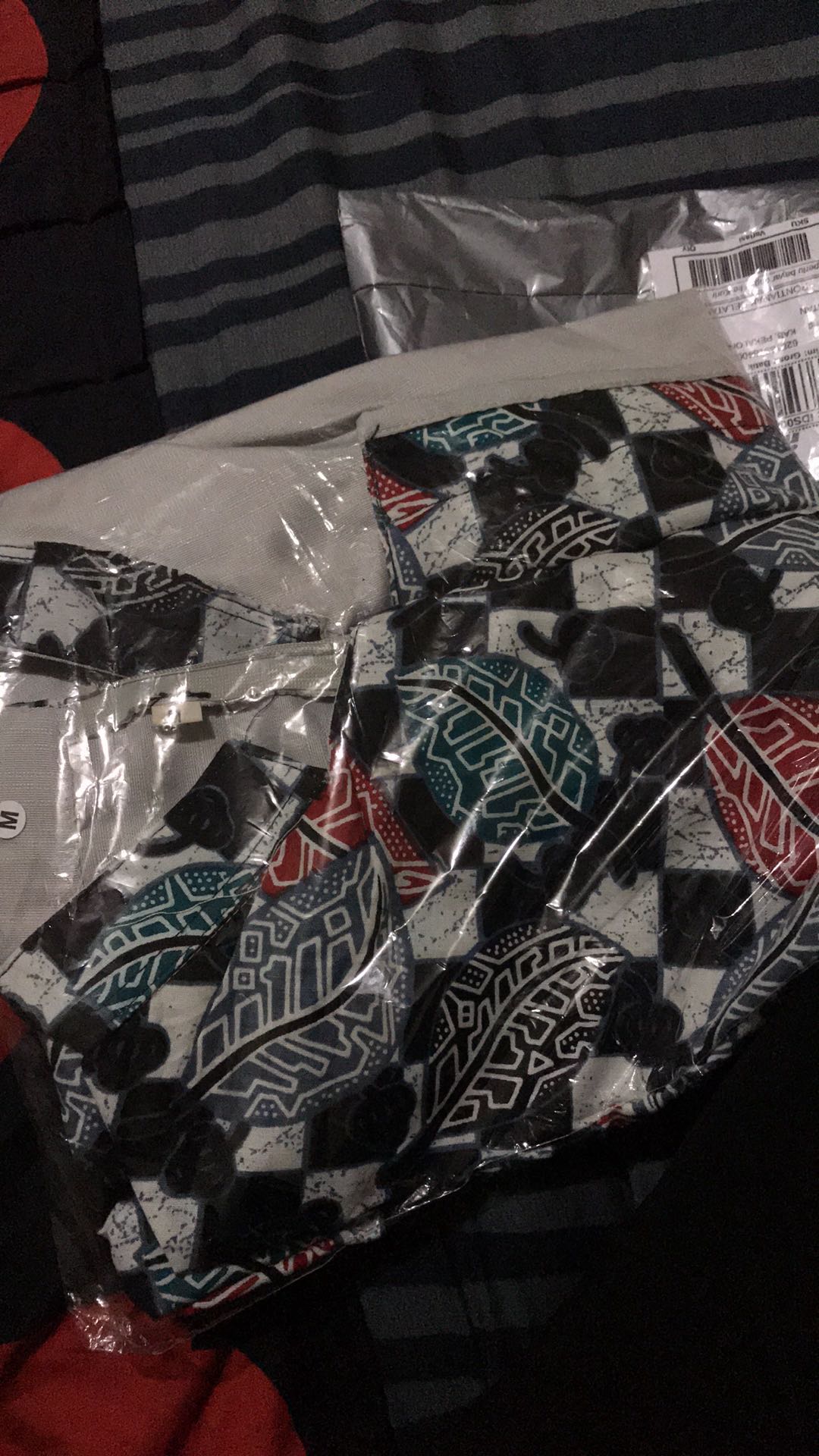 Batik Tunik Shibori Jumputan Terbaru Size S-3l / Hrb026 Yelbor Navbor / Biru Putih / Original..