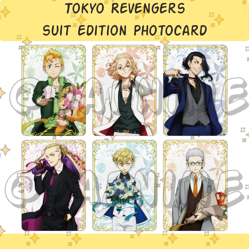 TOKYO REVENGERS SUIT EDITION PHOTOCARD ANIME