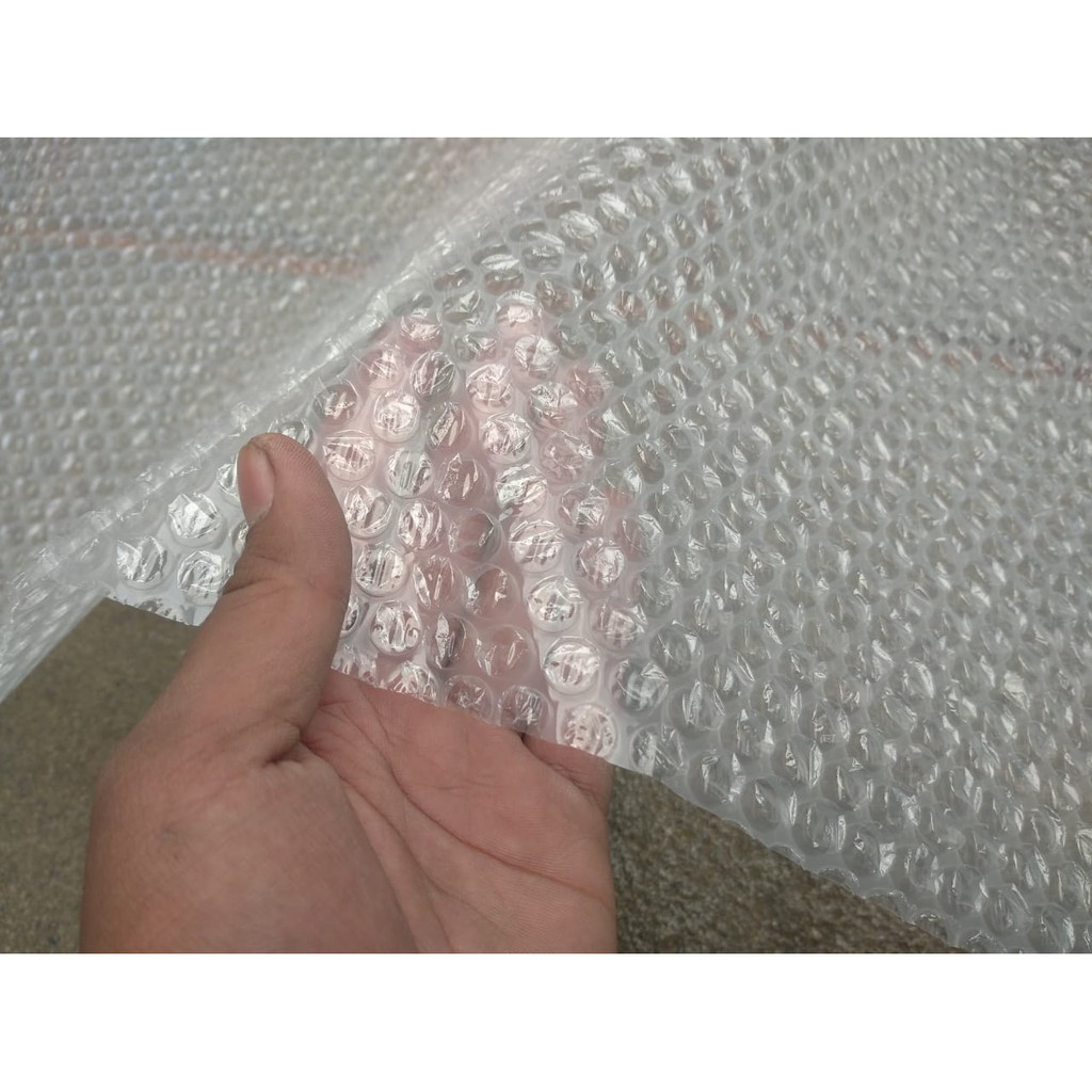 Bubble Wrap Warna Putih Bening Bahan Tebal Kualitas Tinggi Ready Stok