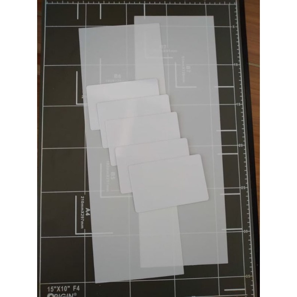 

BAHAN ID CARD PVC ID CARD SUDAH PLONG | 5 ID CARD BOLAK BALIK