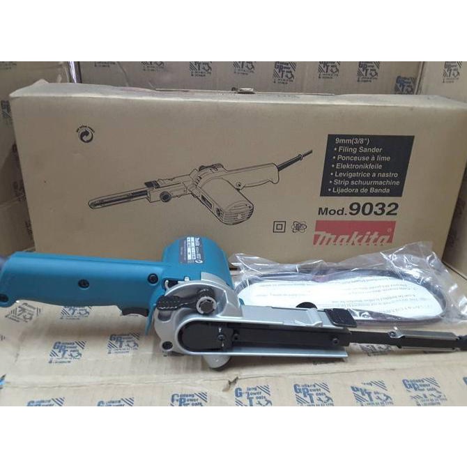 Mesin Amplas Belt Sander Baby Belt Sander Amplas Berjalan Makita 9032 gpt90