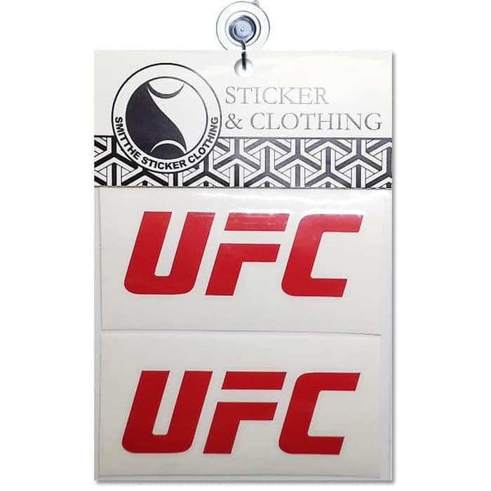 New Stiker Ufc Logo Cutting Sticker Untuk Aksesoris Motor Mobil