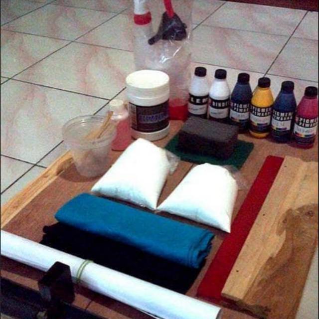 

Alat sablon plastik lengkap