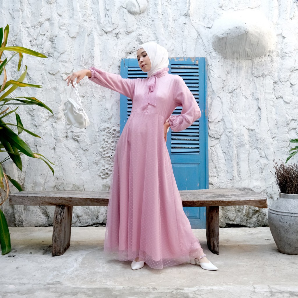 BORN DRESS / DRESS PESTA / DRESS KONDANGAN / BUSUI FRIENDLY