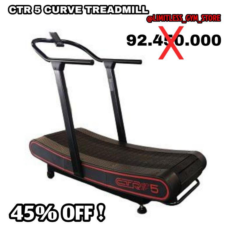 Curve Treadmill Runner For Crossfit Hiit Cardio Not Assault Fitness Trueform Woodway Shopee Indonesia