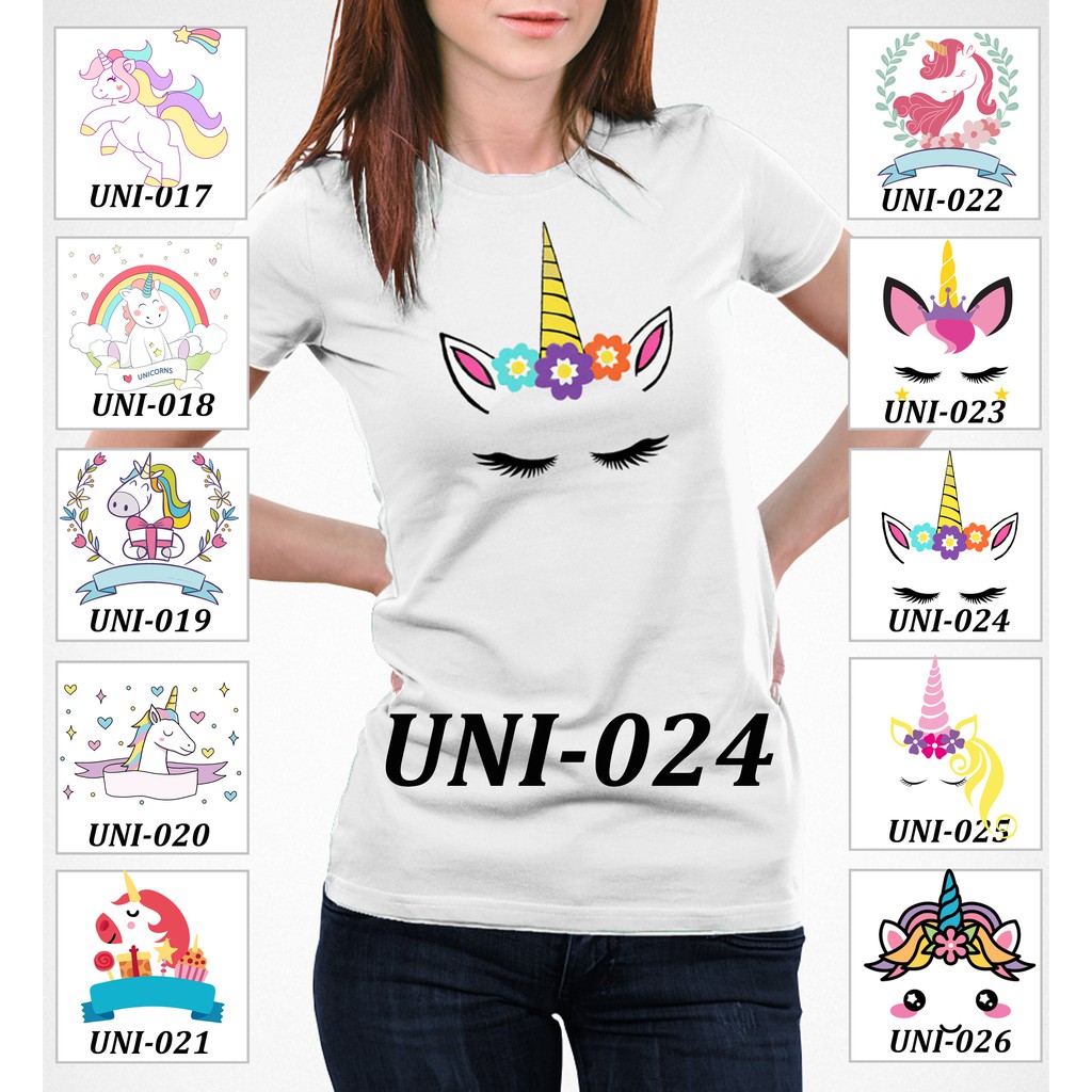 [FREE NAMA !!] Kaos Unicorn Dewasa