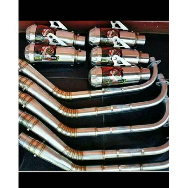 Knalpot racing GTX KAWAHARA vega Jupiter z