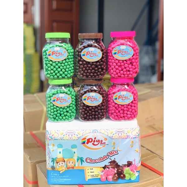 

PIYOBALL CHOCOLATE MIX ISI 6 TOPLES / PIYOBALL BOLA COKLAT 2022 / PIYOBALL BOLA PELANGI 2022 / PAKET LEBARAN 2022 / PIYO COKLAT COKELAT LEBARAN 2022 /