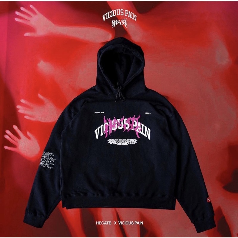 HECATE X VICIOUS PAIN // HOODIE