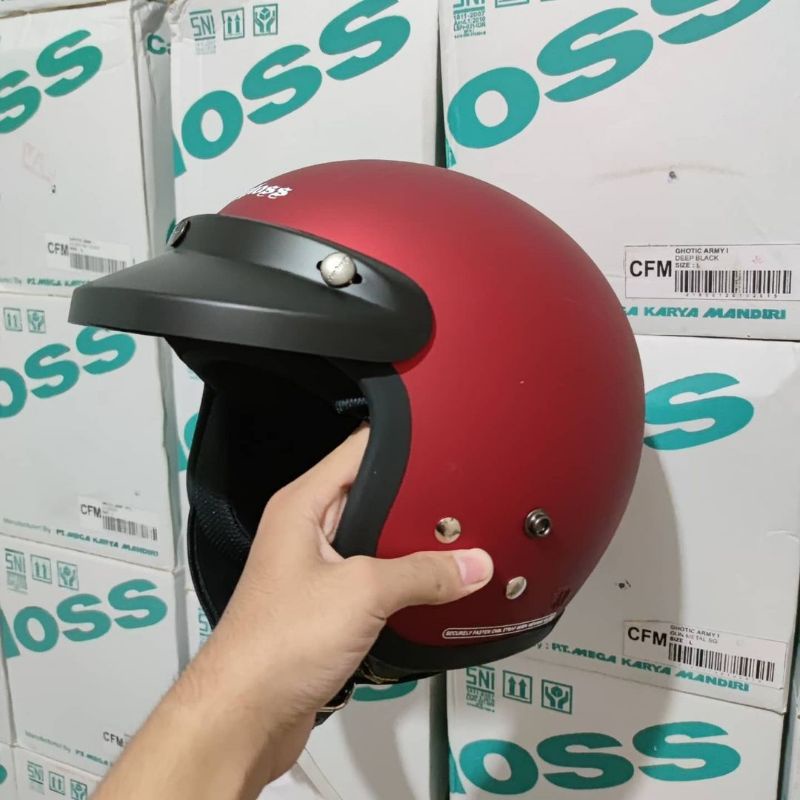 HELM CARGLOSS RED DOFF ORIGINAL HELM CARGLOSS MERAH DOFF ORIGINAL MURAH HELM CARGLOSS ORIGINAL MURAH