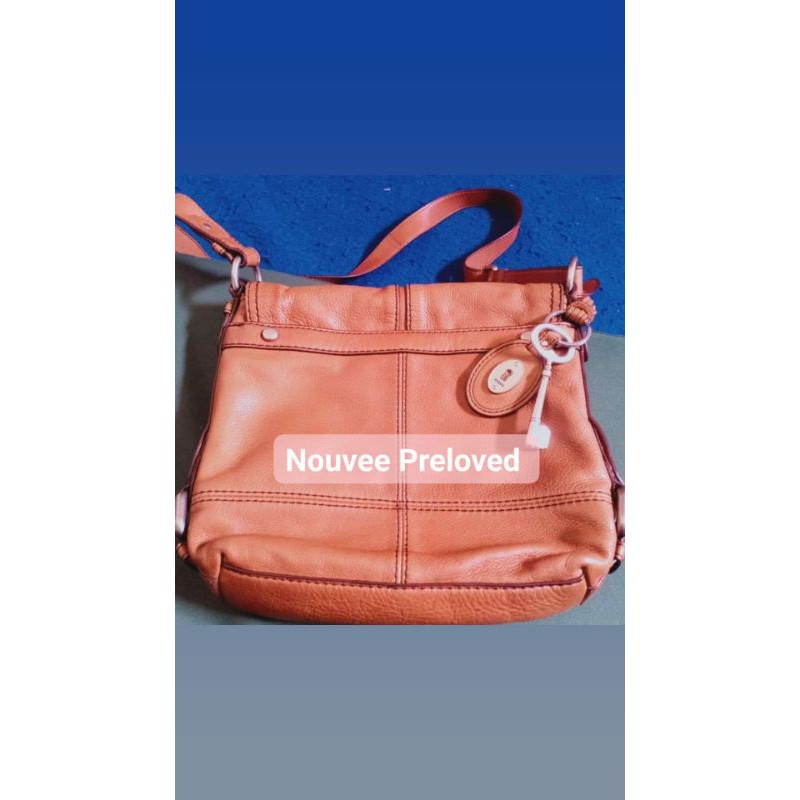 Fossil Maddox Crossbody Chestnut