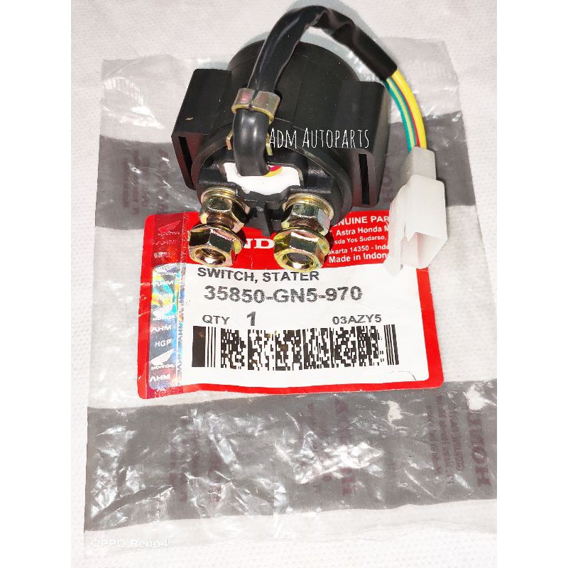 BENDIK STATER GN5 SWITCH STARTER ASTREA GRAND / LEGENDA / SUPRA X 100 / FIT LAMA KODE GN5 ORI LOKAL