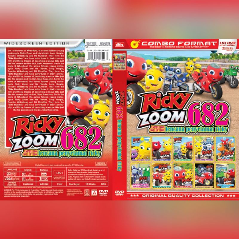 Kaset Film Kartun RICKY ZOOM