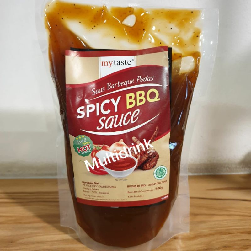 

Saus steak spicy barbeque / my taste spicy bbq halal