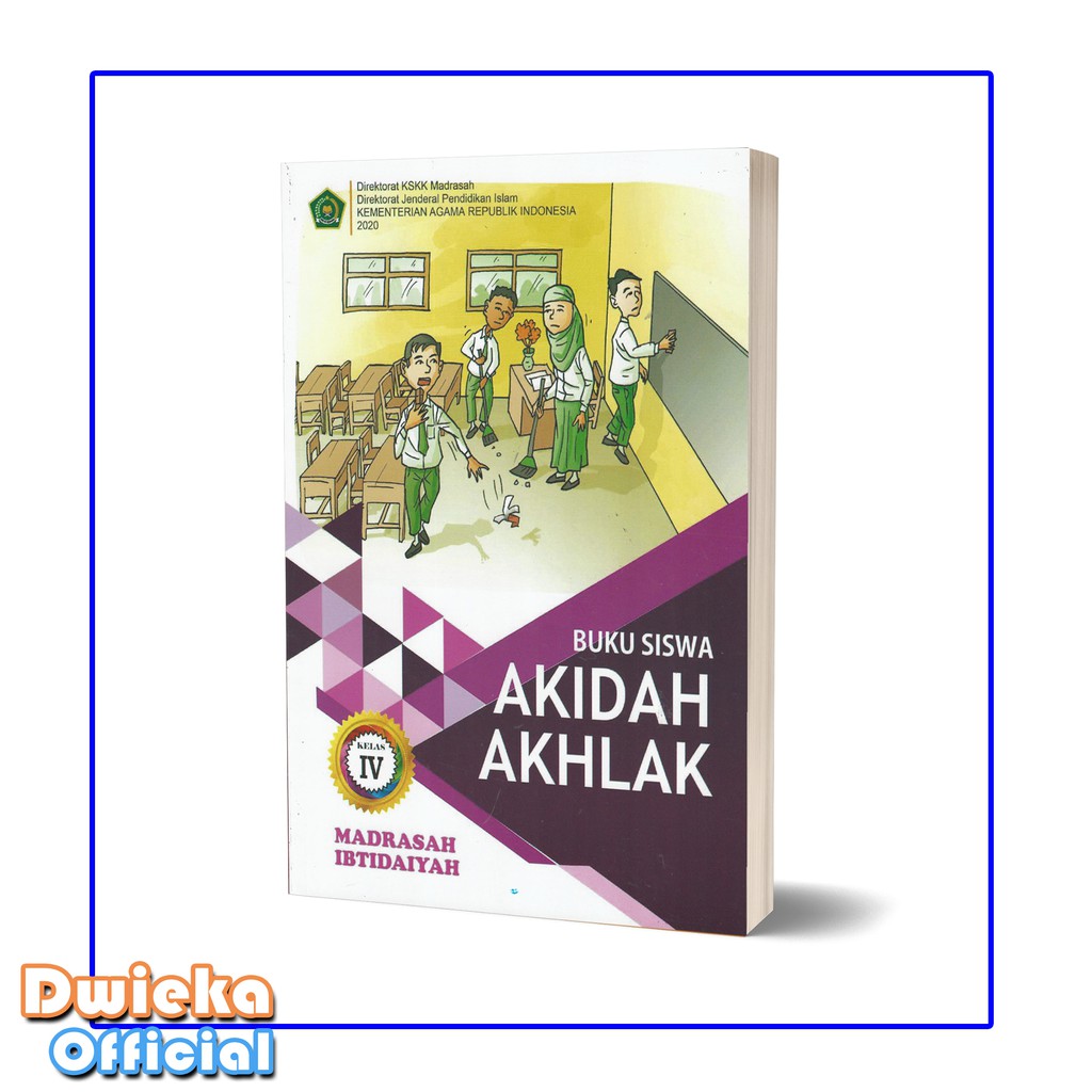 Buku Siswa Akidah Akhlak Kelas 4 MI KEMENAG