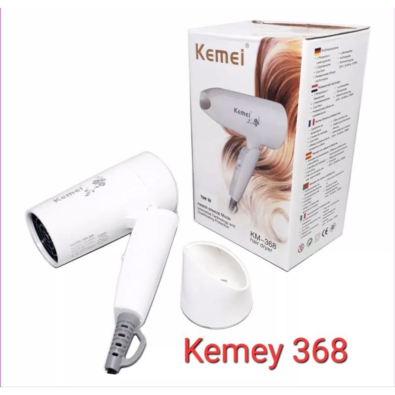 HAIR DRYER KEMEI 368/pengering rambut