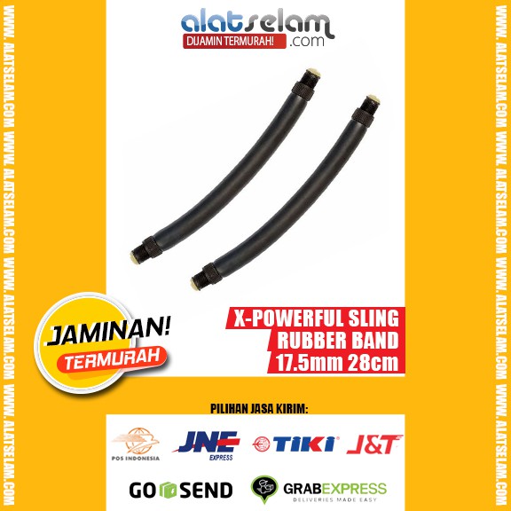 X-Powerful Rubber Band 17.5mm 28cm (u/ 105-120cm Speargun) 3420/28