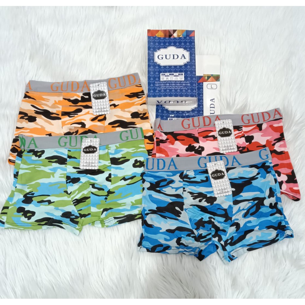 PROMO !!! 3 PCS BOXER PRIA || CELANA DALAM BOXER PRIA GUDA