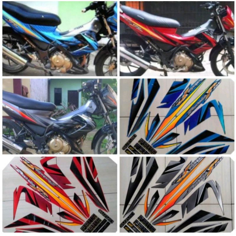 striping list satria Fu 2008 ckd kualitas seperti original