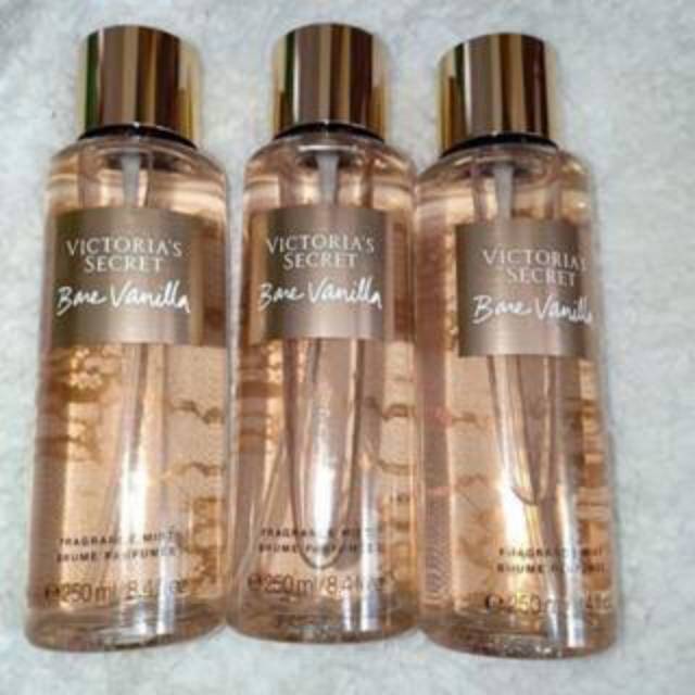 Jual ORIGINAL VICTORIA'S SECRET BARE VANILLA BODY MIST ISI 250 ML ...