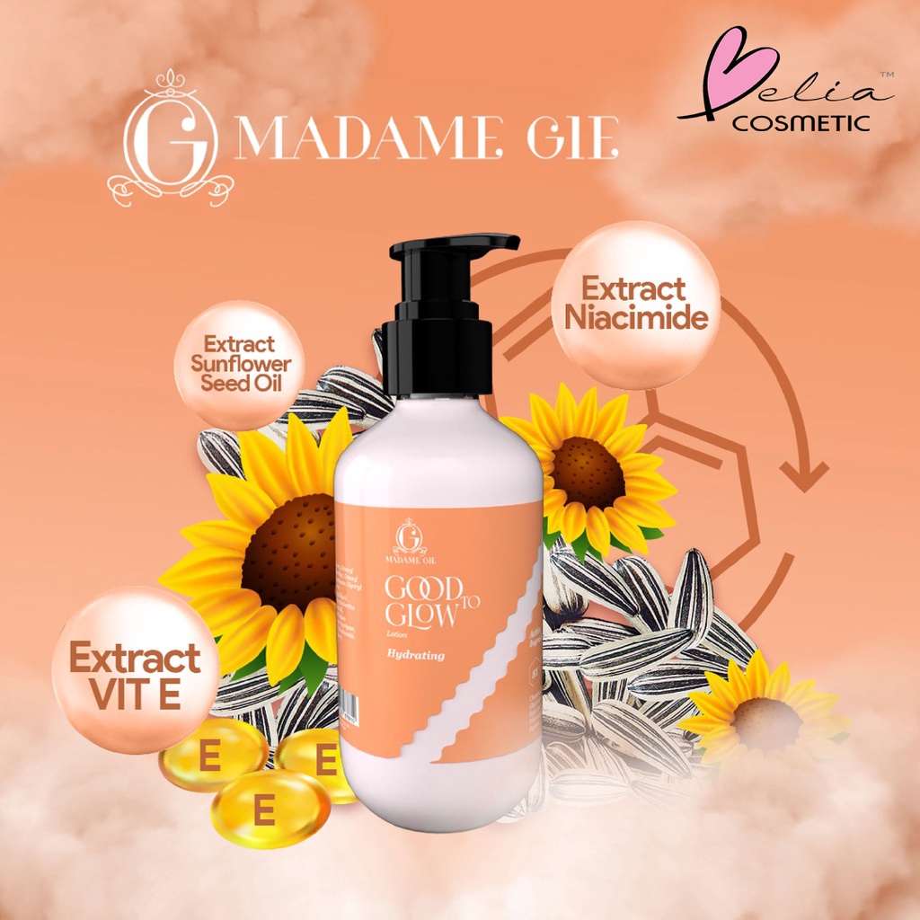 ❤ BELIA ❤ Madame Gie Good To Glow Shower Scrub | Body Wash | Lotion