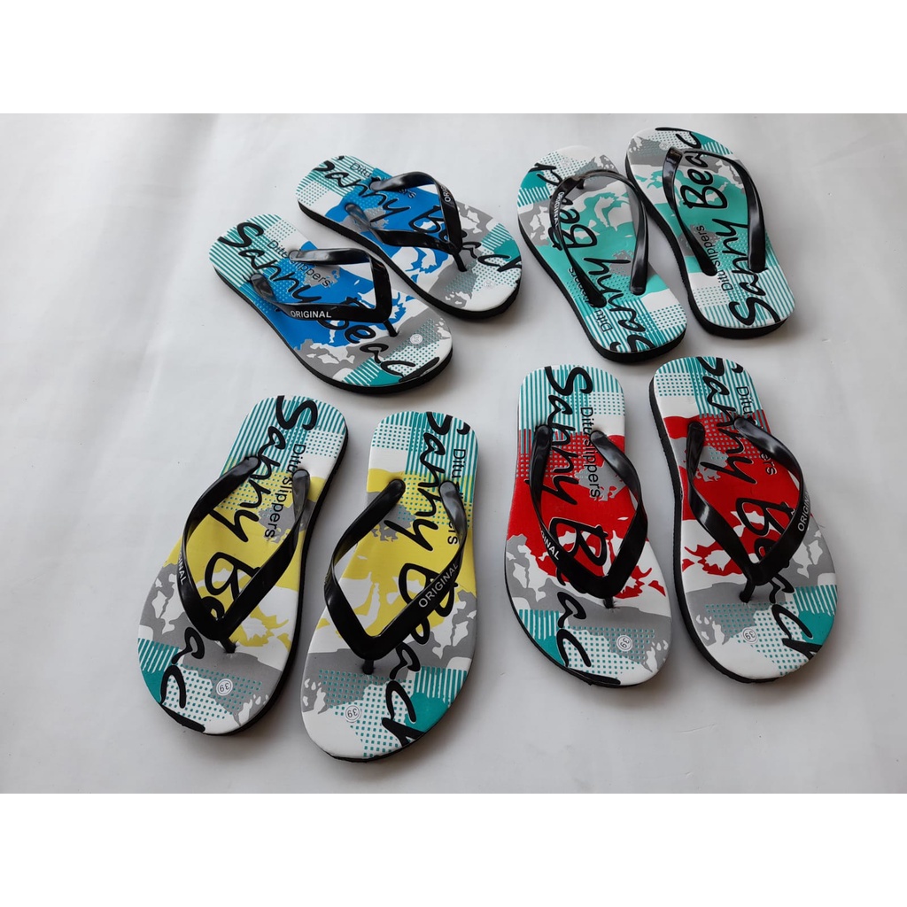 (MB NEW STORE) Sandal pria  Sandal pria dewasa  Sandal pria kekinian  Sandal cowok Sandal cowok casu