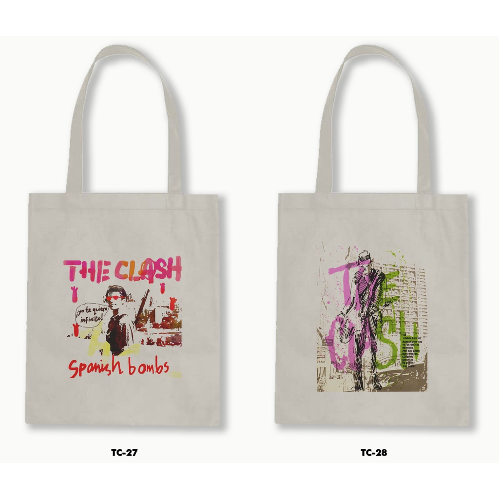 TOTE BAG BLACU - THE CLASH 02