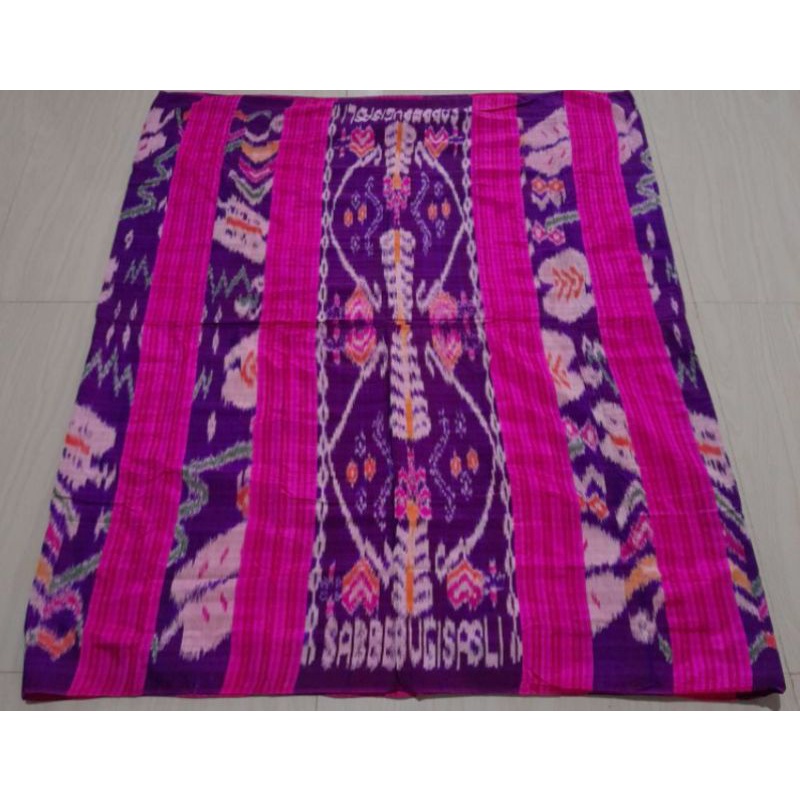 Sarung Sabbe Bugis Asli Full Sutra Original Baru