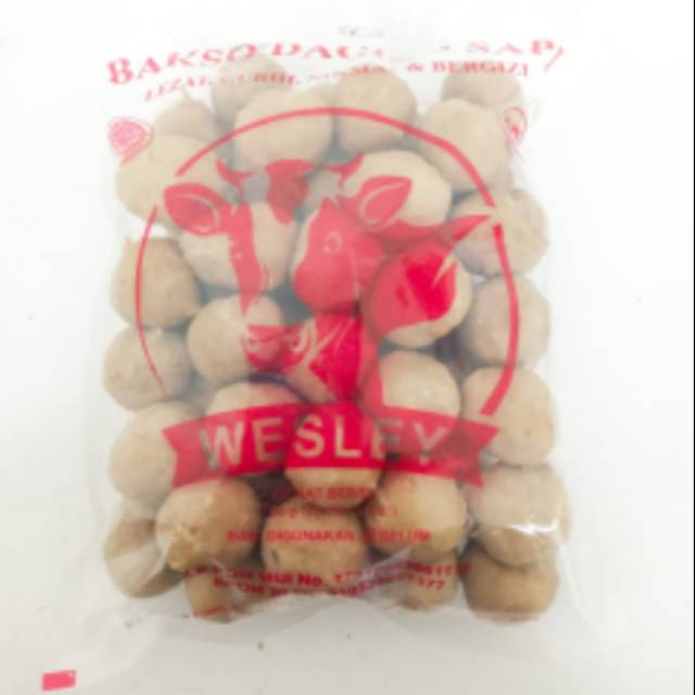 

Bakso Sapi asli Wesley