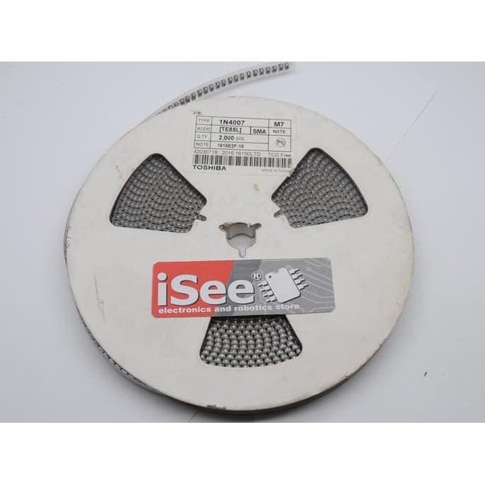 Dioda M7 Sma Smd 1N4007 In4007 4007 Rectifier Diode 1A 1000V 4X2.5Mm Iseeu773 Diminati Banget