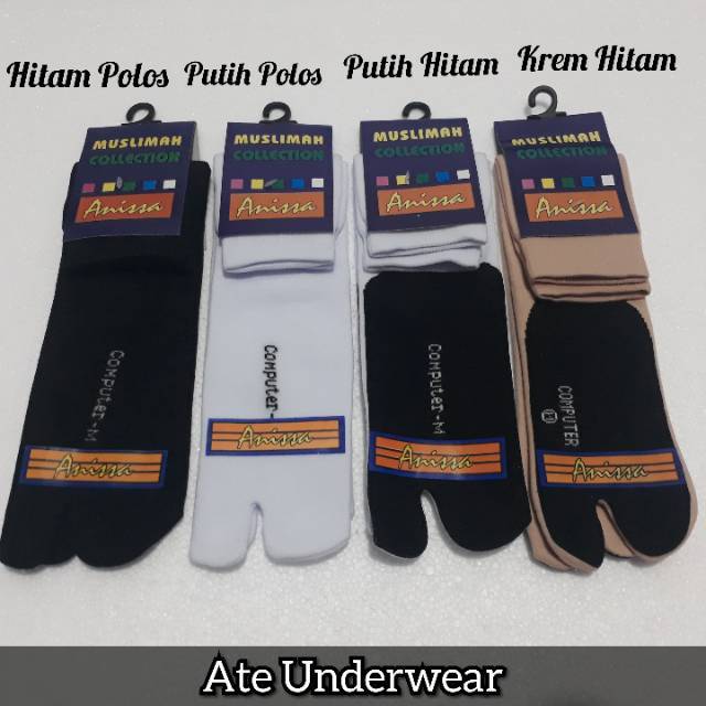 AT161-Kaos kaki Jempol/kaos kaki syari Polos