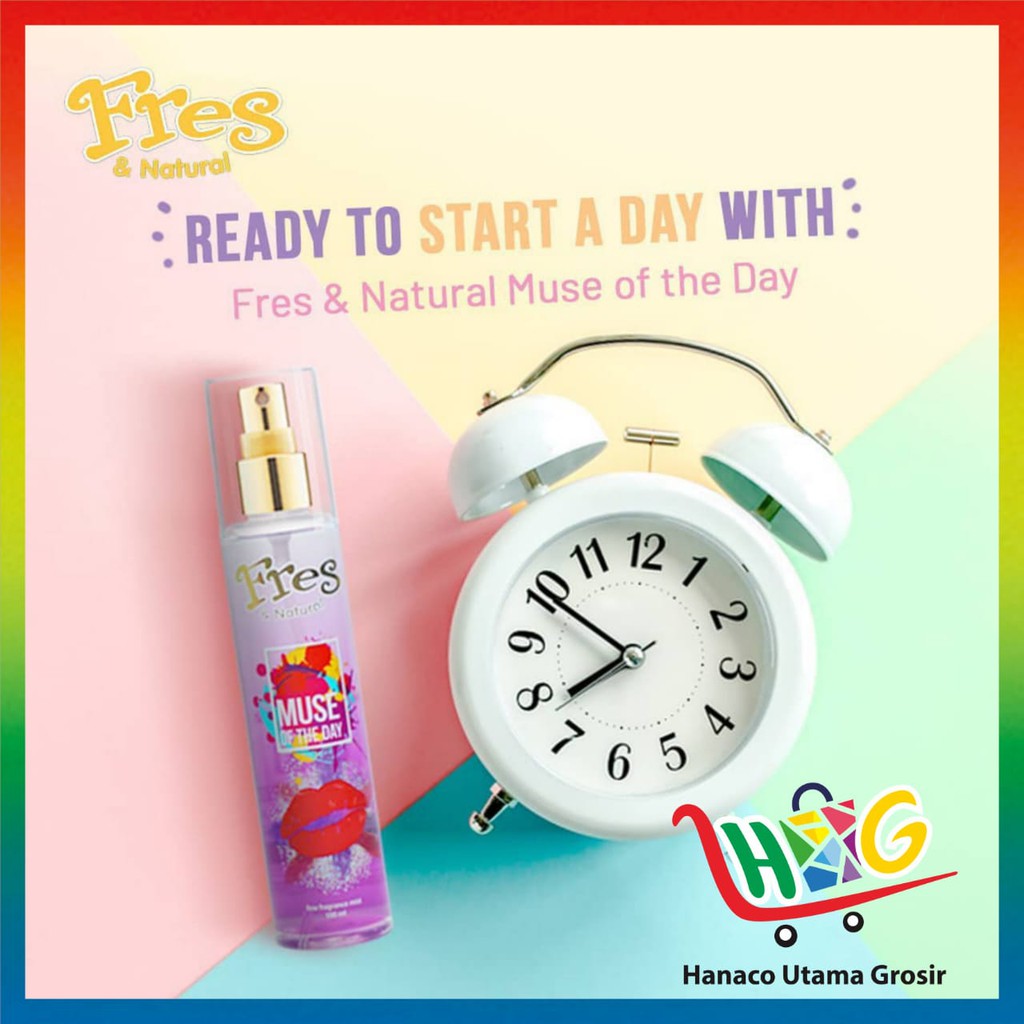 Fres &amp; Natural Spray Cologne - 100 ml