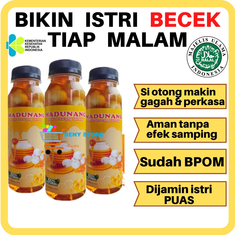 Madu Bawang Lanang Stamina Pria Dewasa Kuat Tahan Lama Pasutri Original Hitam Hutan